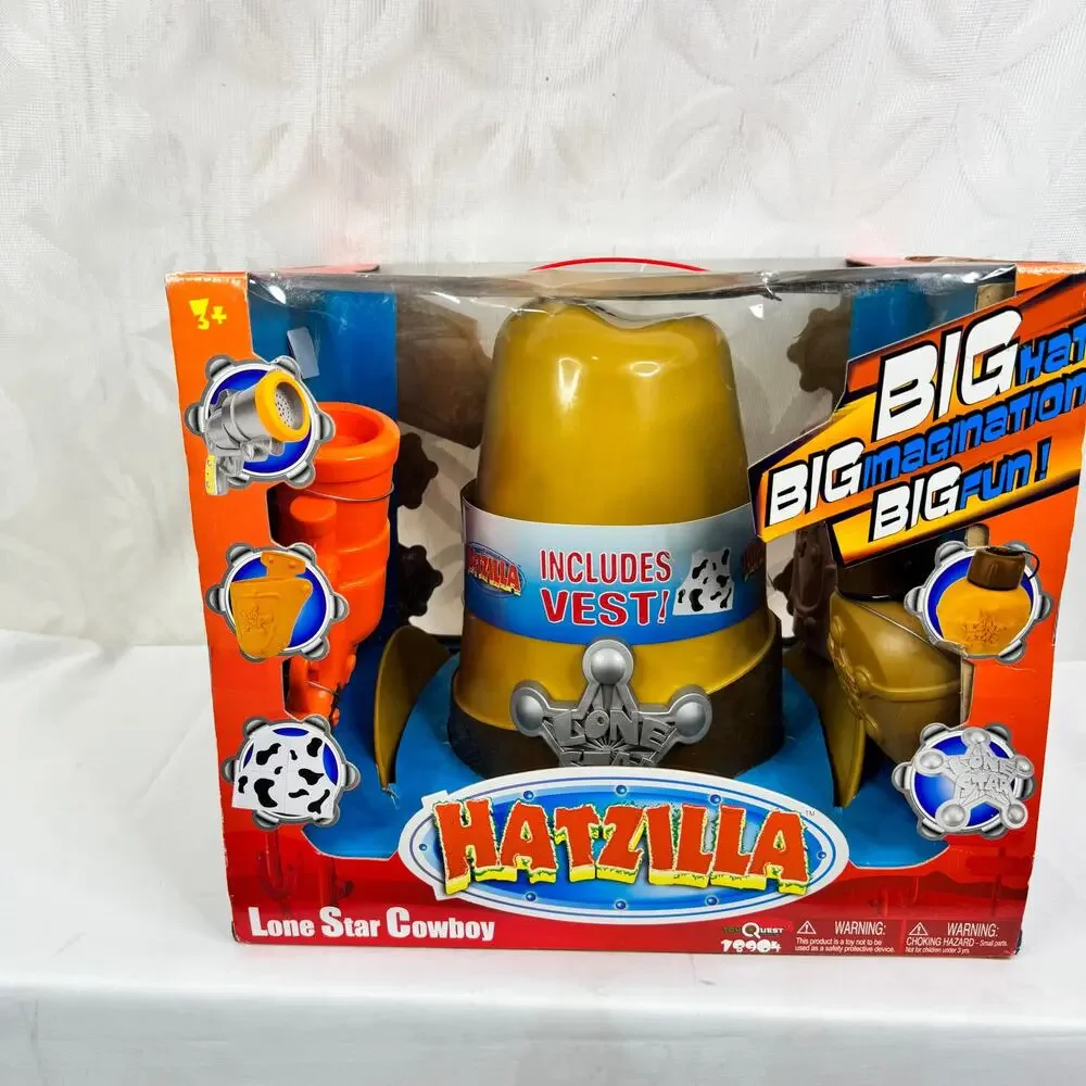 Hatzilla Lone Star‎ Cowboy roleplay set vToy Quest